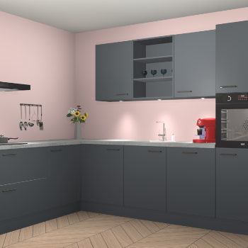 Onyxgrijze keuken Gotenburg 113199