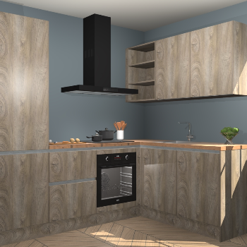 Cantaro Eiken greeploze keuken Krakau 113034