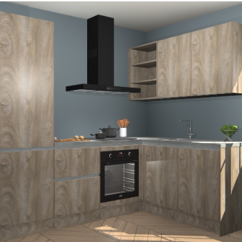 Cantaro Eiken greeploze keuken Krakau 113156