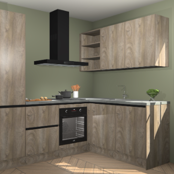 Cantaro Eiken greeploze keuken Krakau 113172