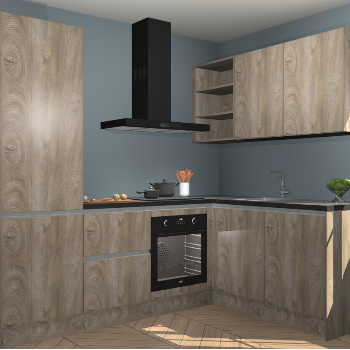 Cantaro Eiken greeploze keuken Krakau 113157