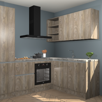 Cantaro Eiken greeploze keuken Krakau 113158