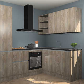 Cantaro Eiken greeploze keuken Krakau 113160