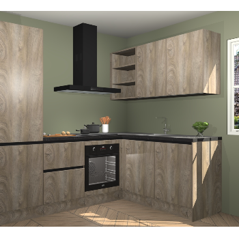 Cantaro Eiken greeploze keuken Krakau 113176