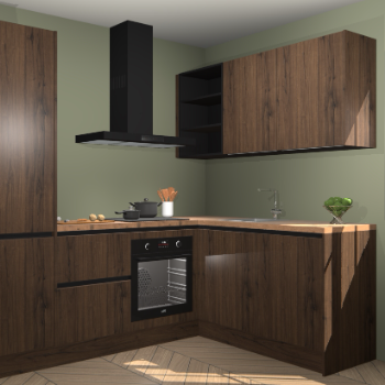 Noten greeploze keuken Krakau 112959