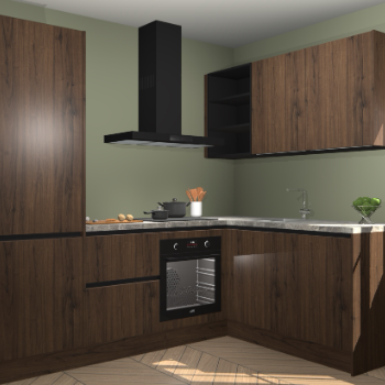 Noten greeploze keuken Krakau 113248