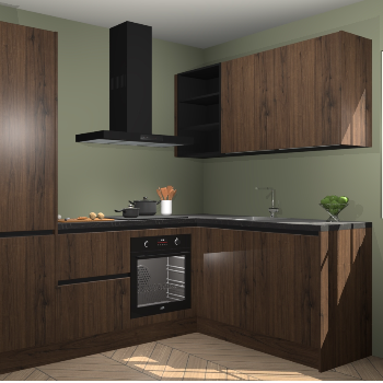 Noten greeploze keuken Krakau 113250