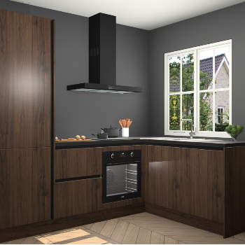 Noten greeploze keuken Linz 112287