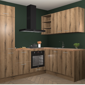 Goud Eiken keuken Krakau 112963