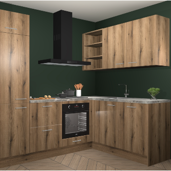 Goud Eiken keuken Krakau 113329