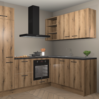 Goud Eiken keuken Krakau 113345