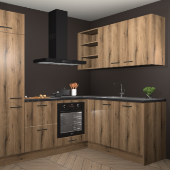 Goud Eiken keuken Krakau 113350