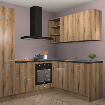 Goud Eiken keuken Krakau 113326