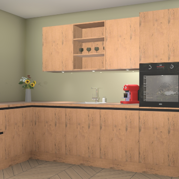  Astoria eiken greeploze keuken Gotenburg 113726