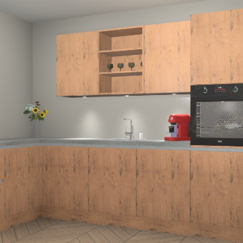  Astoria eiken greeploze keuken Gotenburg 113730