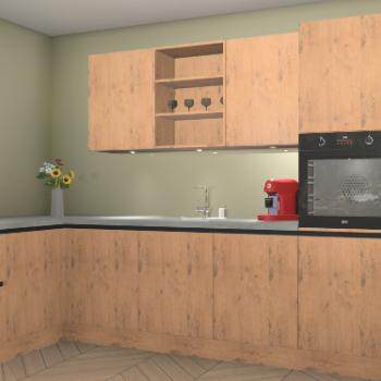  Astoria eiken greeploze keuken Gotenburg 113733