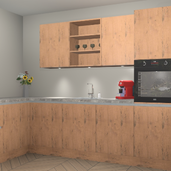  Astoria eiken greeploze keuken Gotenburg 113745