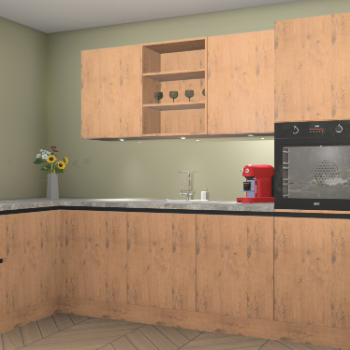  Astoria eiken greeploze keuken Gotenburg 113748