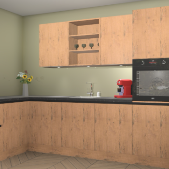  Astoria eiken greeploze keuken Gotenburg 113899