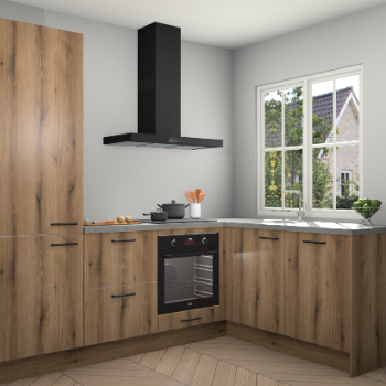 Goud Eiken keuken Linz 113854