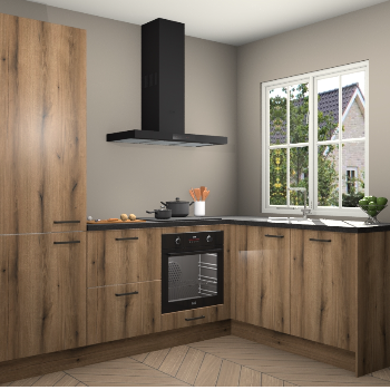 Goud Eiken keuken Linz 113861