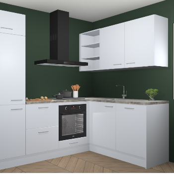 Sneeuwwitte keuken Krakau 113986