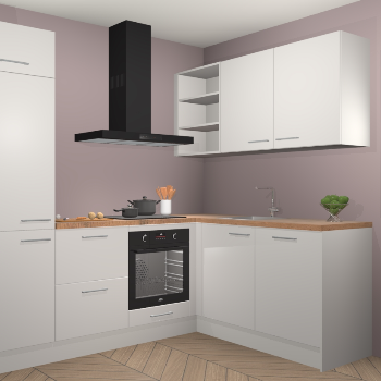 Zijdegrijze keuken Krakau 114009