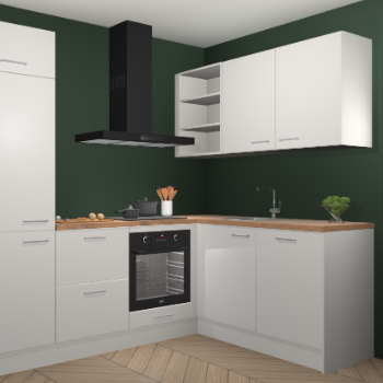 Zijdegrijze keuken Krakau 114011