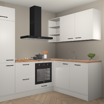 Zijdegrijze keuken Krakau 114015