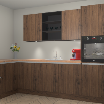 Noten greeploze keuken Gotenburg 114384