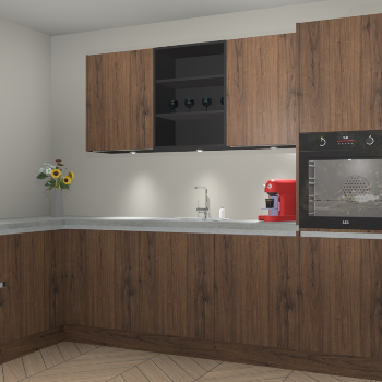 Noten greeploze keuken Gotenburg 114435