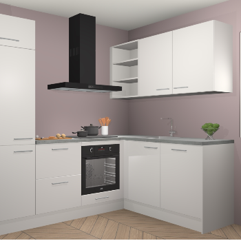 Zijdegrijze keuken Krakau 114160