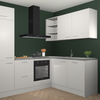 Zijdegrijze keuken Krakau 114165