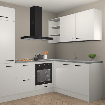 Zijdegrijze keuken Krakau 114175