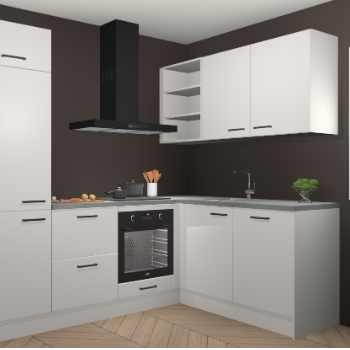 Zijdegrijze keuken Krakau 114180