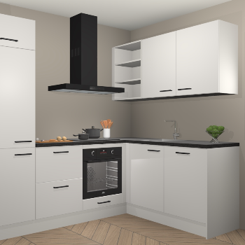 Zijdegrijze keuken Krakau 114176