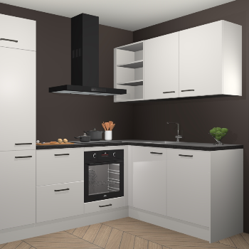 Zijdegrijze keuken Krakau 114181