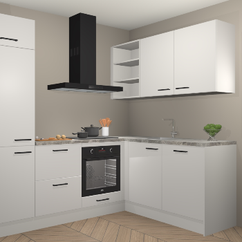 Zijdegrijze keuken Krakau 114177