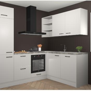 Zijdegrijze keuken Krakau 114182