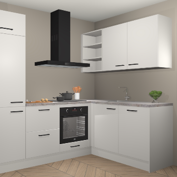 Zijdegrijze keuken Krakau 114178