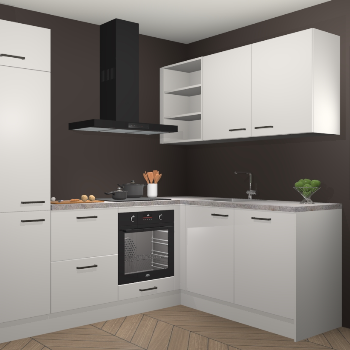 Zijdegrijze keuken Krakau 114183