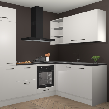 Zijdegrijze keuken Krakau 114184