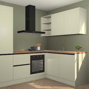 Magnolia greeploze keuken Krakau 114020