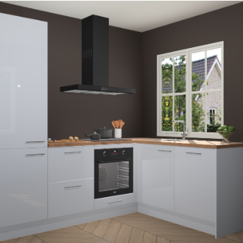 Sneeuwwitte hoogglans  keuken Linz 113946