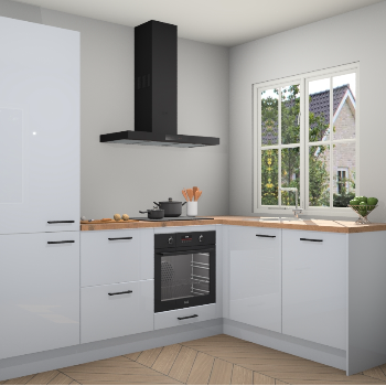 Sneeuwwitte hoogglans  keuken Linz 113949