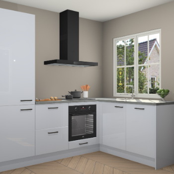 Sneeuwwitte hoogglans  keuken Linz 114391