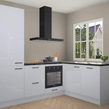 Sneeuwwitte hoogglans  keuken Linz 114397