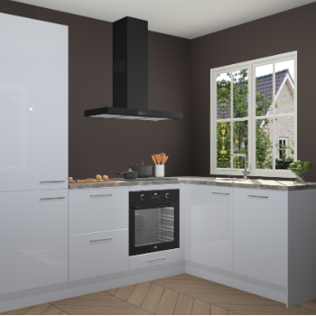 Sneeuwwitte hoogglans  keuken Linz 114399