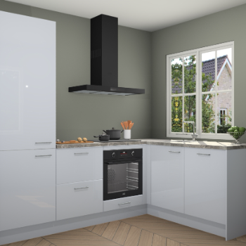 Sneeuwwitte hoogglans  keuken Linz 114400