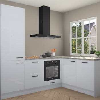 Sneeuwwitte hoogglans  keuken Linz 114403